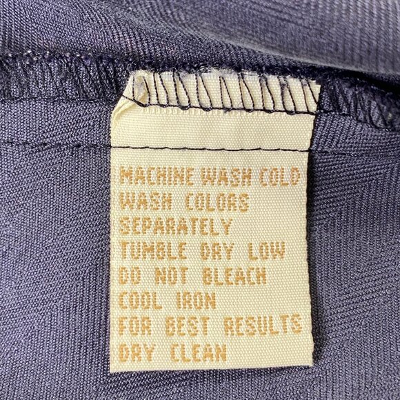 Hilo Hattie Hawaii Maxi Dress | L | Gray | 100% Silk | Tropical Beach Wedding - Picture 4 of 8